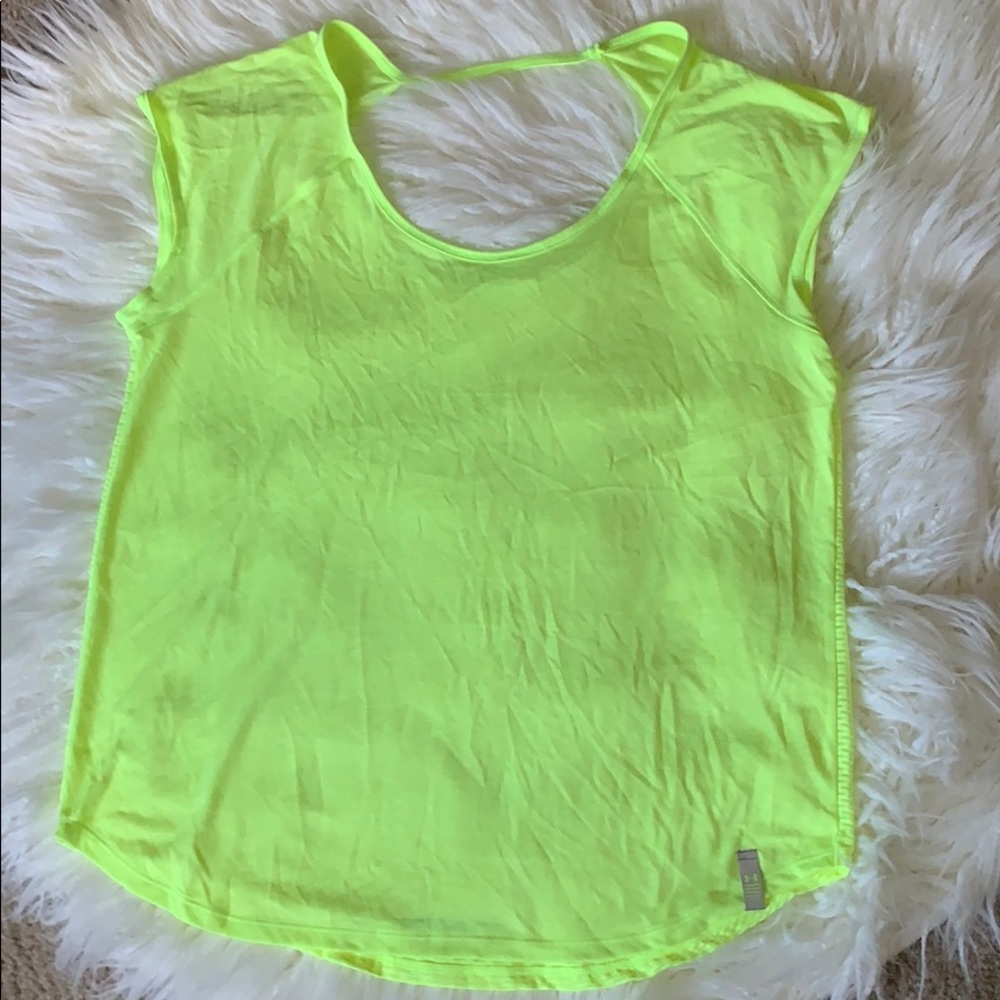 Under Armour Shirt with Cut Out Back Detail